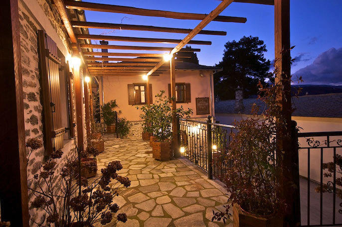 Archontiko Papoutsi Apartamento Mourésion Exterior foto