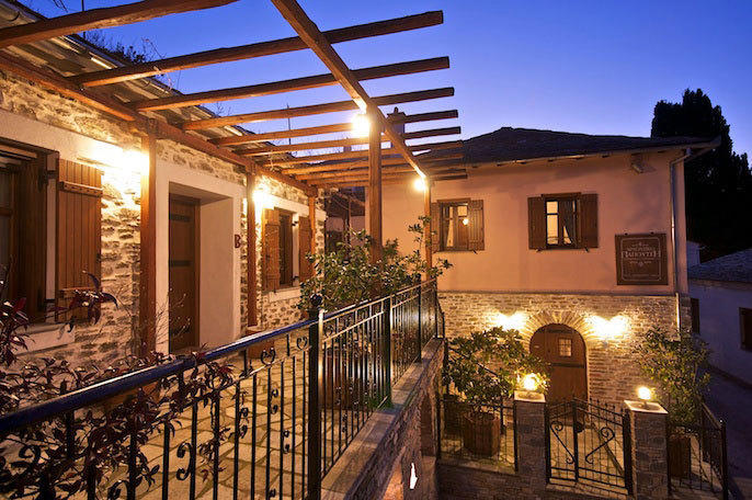 Archontiko Papoutsi Apartamento Mourésion Exterior foto